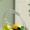Basicwise 2 Tier Metal Fruit Holder Swing Basket, Detachable Countertop Organizer with Display Hammock Stand QI004474 - alternate 2
